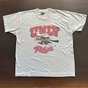 Vintage Fruit of the Loom UNLV Runnin’ Rebels Gray Tee XL